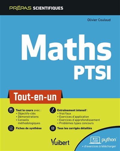 Maths PTSI : tout-en-un