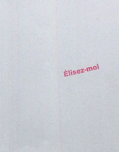 Elisez-moi
