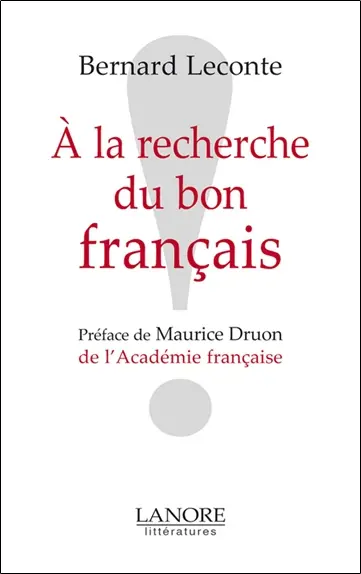 A la recherche du bon français