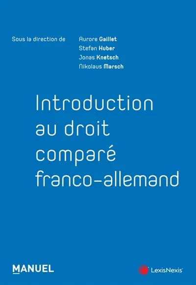 Introduction au droit comparé franco-allemand
