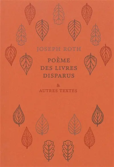 Poème des livres disparus : & autres textes