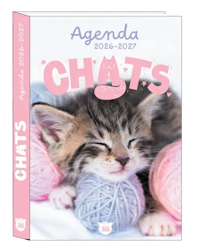 Chats : mon agenda scolaire 2026-2027