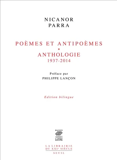 Poèmes et antipoèmes (1937-1954). Anthologie (1952-2014)