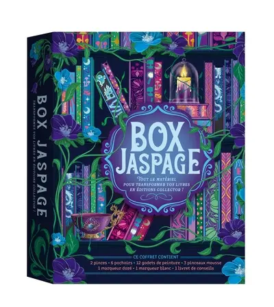 Box jaspage : tout le matériel pour transformer vos livres en éditions collector ! Box jaspage : tout le matériel pour transformer vos livres en éditions collector !