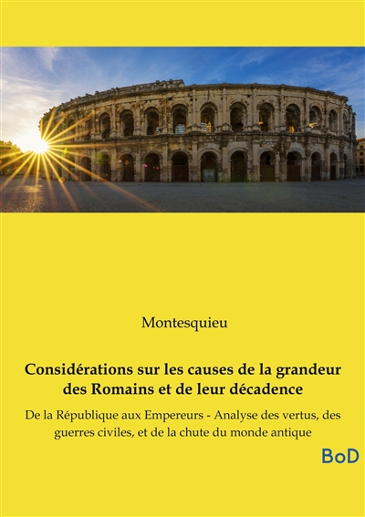 Considérations sur les...