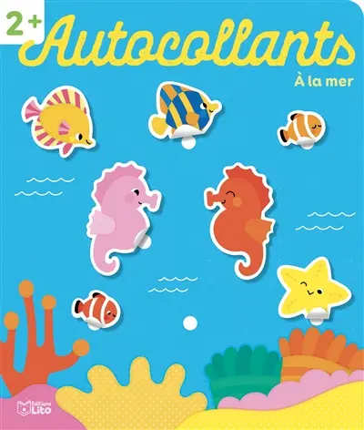 A la mer : autocollants, 2+