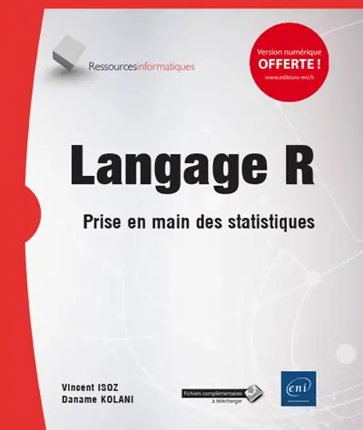 Langage R : prise en main des statistiques