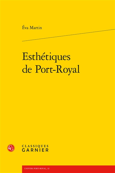 Esthétiques de Port-Royal