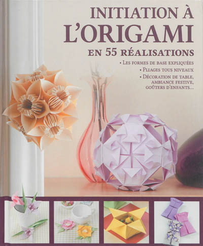 Initiation à l'origami en 55 réalisations