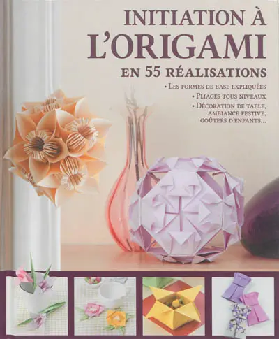 Initiation à l'origami en 55 réalisations