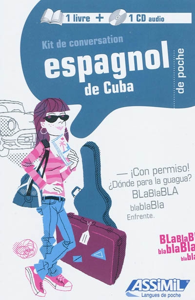 Kit de conversation espagnol de Cuba de poche