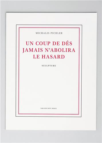 Michalis Pichler : Un coup...
