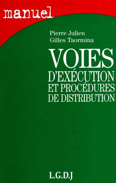 Voies d'exécution et procédures de distribution