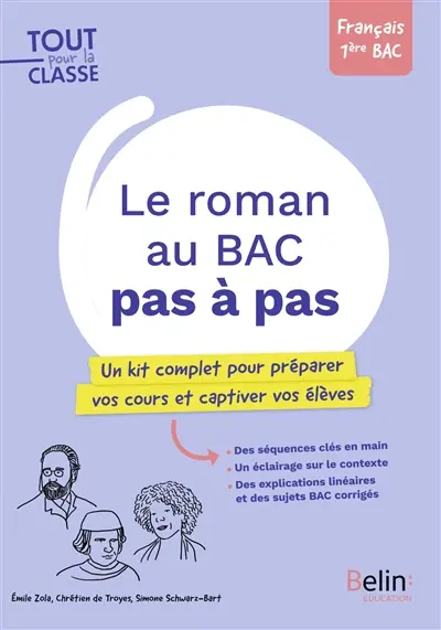 Le roman au bac pas à pas