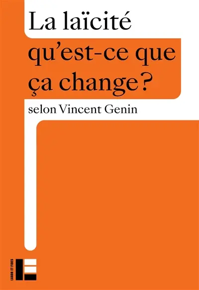 Vincent Genin - La laïcité