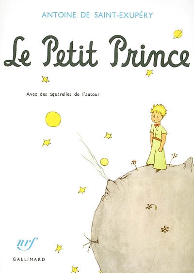 Le Petit Prince , avec des auarelle de l'auteur