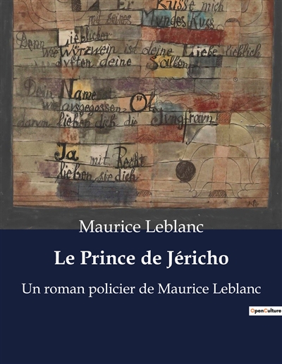 Le Prince de Jéricho : Un roman policier de Maurice Leblanc