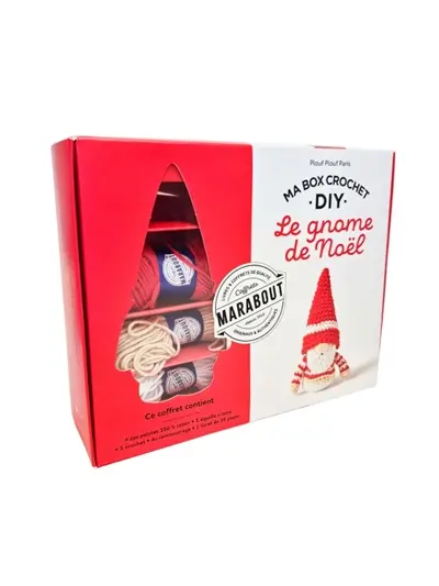 Ma box crochet DIY : le gnome de Noël