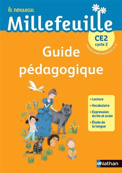 Le nouveau Millefeuille CE2, cycle 2 : guide pédagogique : programmes modifiés 2018