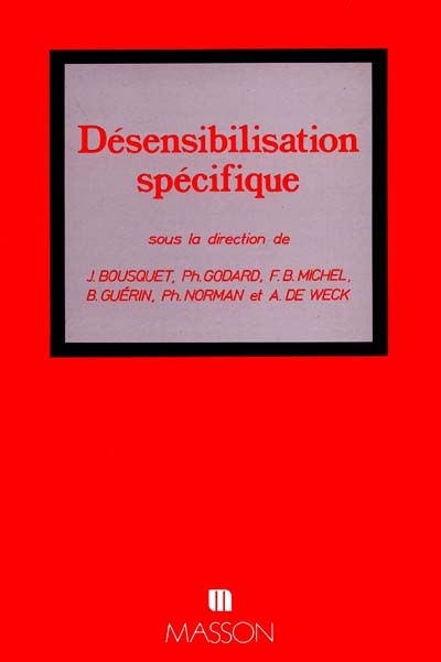 Désensibilisation spécifique