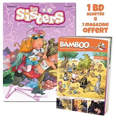 Les sisters tome 2 + Bamboo mag