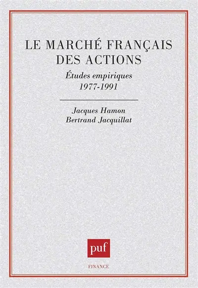 Le Marché français des actions