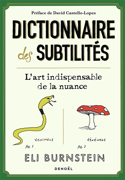Dictionnaire des subtilités : l'art indispensable de la nuance