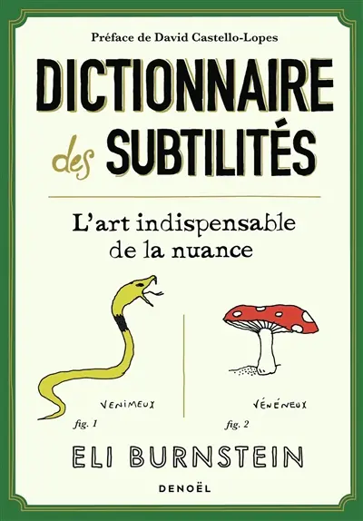 Dictionnaire des subtilités : l'art indispensable de la nuance