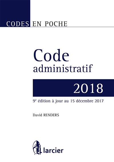 Code administratif 2018