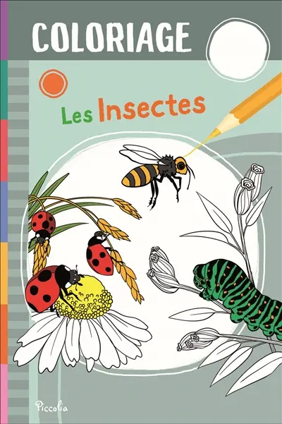 Les insectes : coloriage
