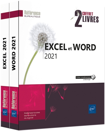 Excel et Word 2021 : coffret 2 livres