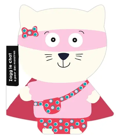 Zagg le chat a peur des monstres