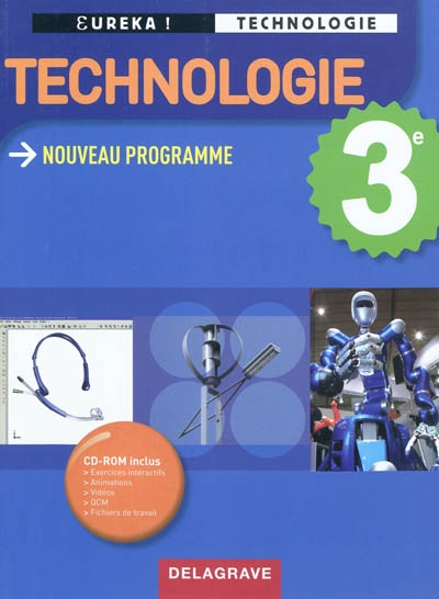 Technologie 3e : élève : nouveau programme
