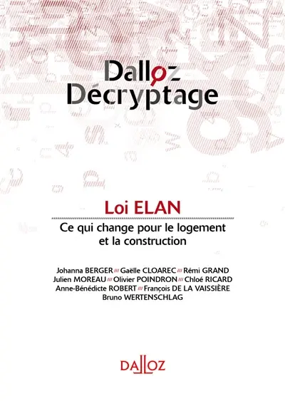 Loi Elan : ce qui change pour le logement et la construction