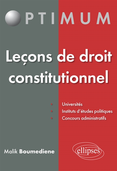 Leçons de droit constitutionnel