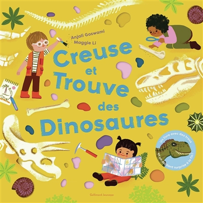 Creuse et trouve des dinosaures