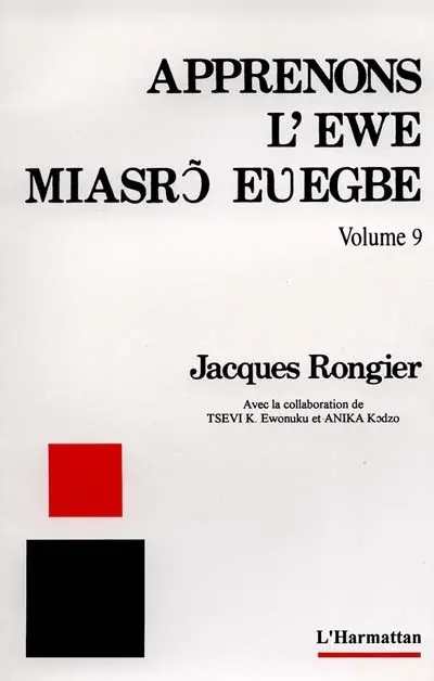 Apprenons l'éwé. Vol. 9