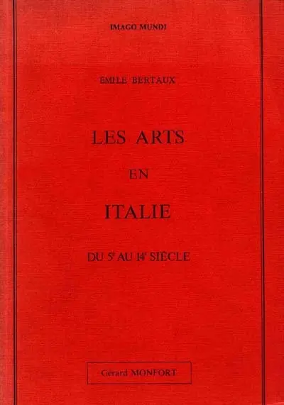 Les Arts en Italie et en Espagne du Ve au XIVe siècle