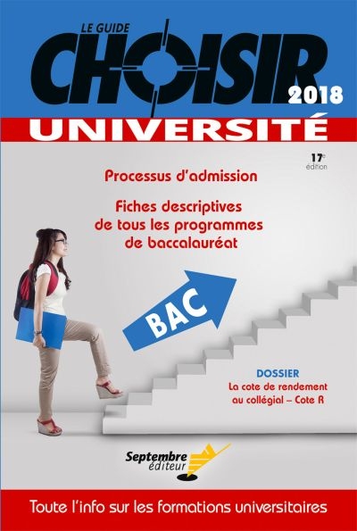 Le guide Choisir, université 2018