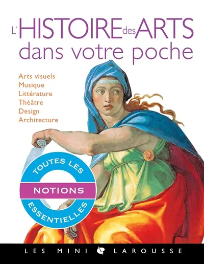 L'histoire des arts dans votre poche : arts visuels, musique, littérature, théâtre, design, architecture : toutes les notions essentielles
