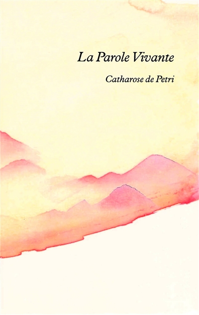 LA PAROLE VIVANTE
