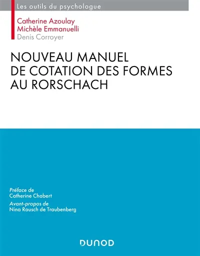 Nouveau manuel de cotation des formes au Rorschach