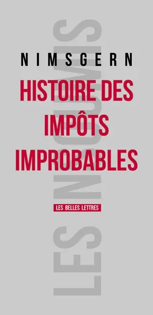 Histoire des impôts improbables
