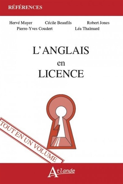 L'anglais en licence : tout...