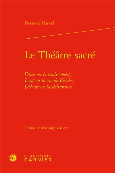 Le théâtre sacré