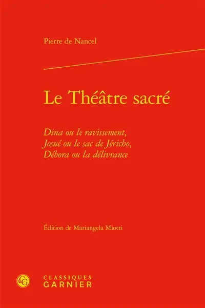 Le théâtre sacré