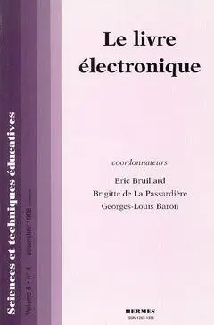 Sciences et techniques éducatives, n° 5. Le livre électronique