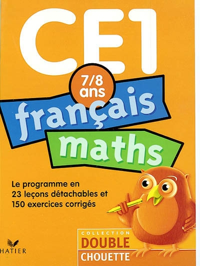 Français-maths CE1, 7-8 ans