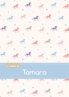 CAHIER TAMARA BLANC,96P,A5...