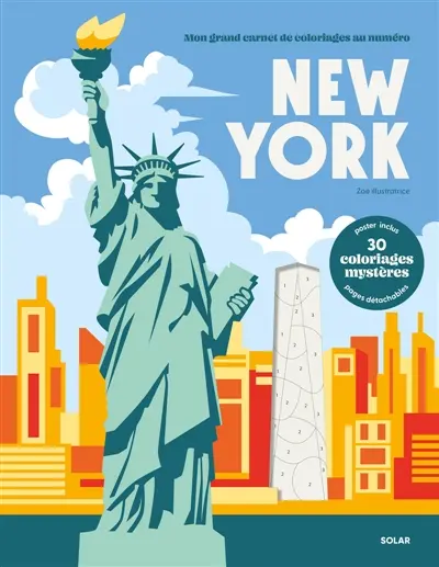 Coloriages au numéro : New York